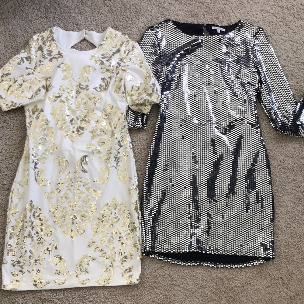 Sparkly festive dresses